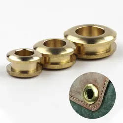 1PC Solid Brass Screw Back Eyelets With Washer for Grommets Bag Garment Shoes Clothes Jeans Leather Craft Accessories Buckles