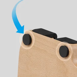 25 cm Coffilter Portafilter Tamper Stand Teaware Pine Wood Wood Universal Portafilter Organizador Coffee Hool Tamper Mat. 8 Mejores titulares de manipuladores de café de ventas - №5