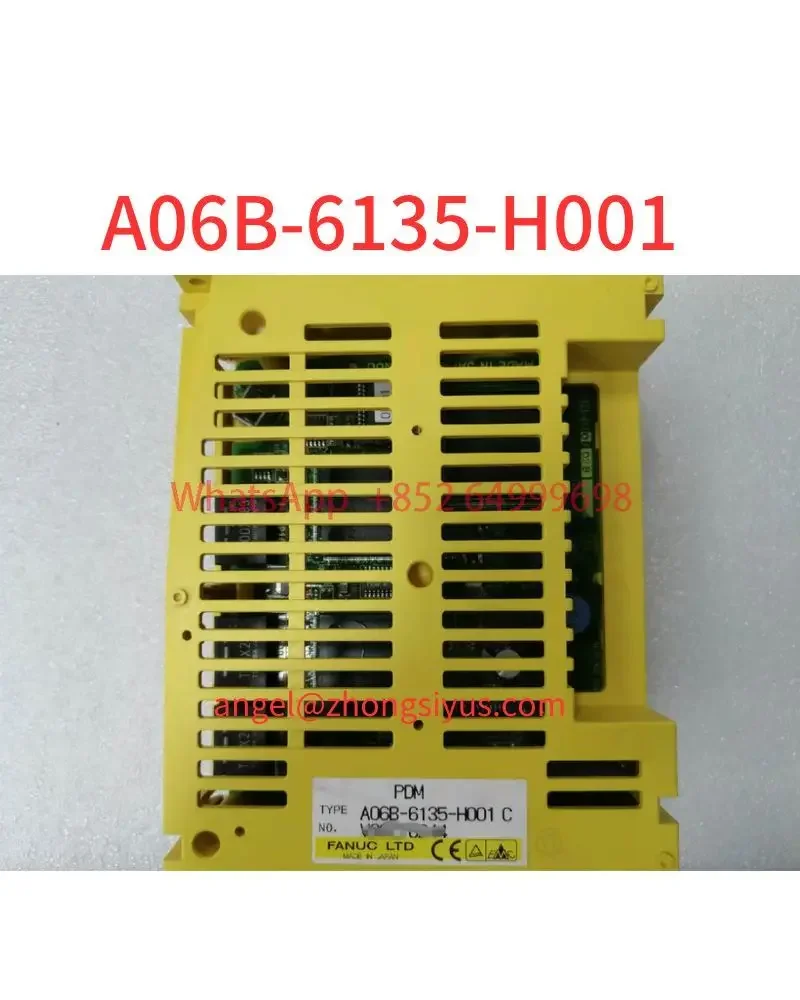 Used A06B-6135-H001 IO module