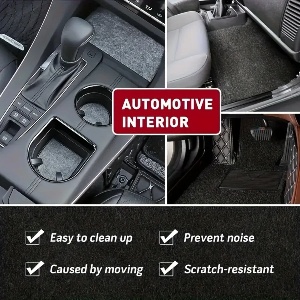 Generic Garage Floor Mat Protector Portable Anti Slip Oil Spill Mat Absorbent Oil Pad for Repair Car Trunk Mat Thick Felt Carpet