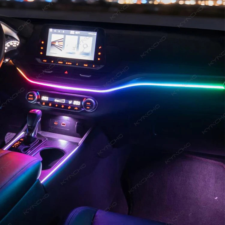 For Nissan ALTIMA Teana Eco Friendly 64 Color Car Ambient Light LED Symphony Lamp Ambient Interior Automotive Ambient Lighting