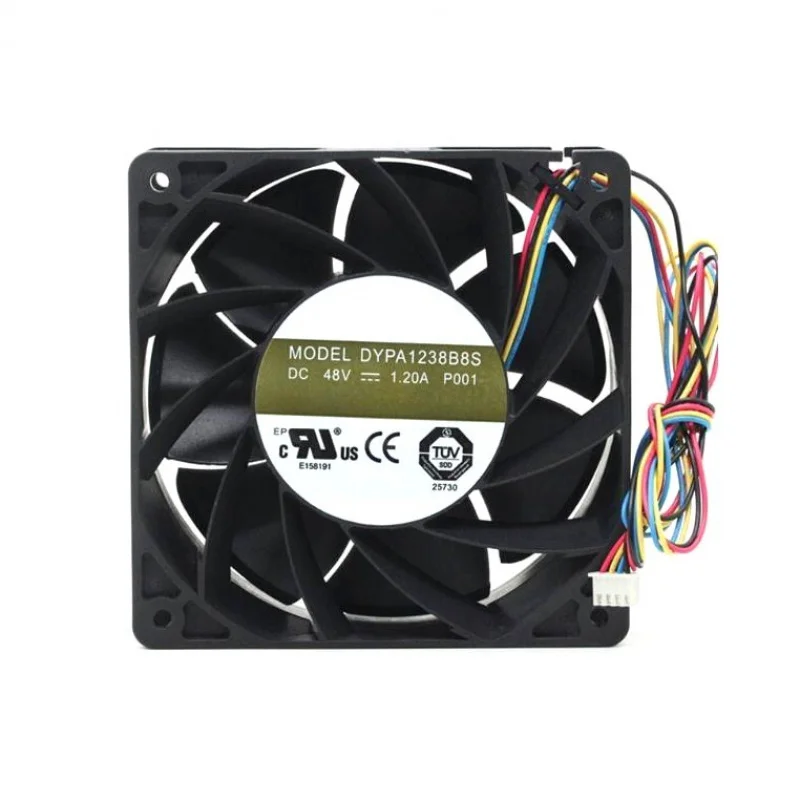 

Cooling Fan For AVC DYPA1238B8S P001 DC48V 1.20A 4PIN 120x120x38mm New