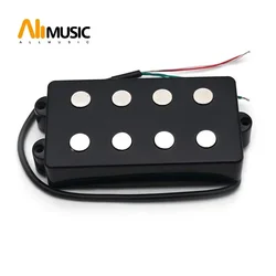 Open Bass Guitar Pickup 4 String Double Coil Humbucker Pickup Ceramic Magnet 57MM for Music Style Bass Guitar Accessories