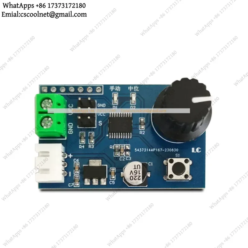 k3 2/8-Channel Servo Controller & Tester Board with Rotary Knob – Serial Port Debugging for Futaba MG995, SG90 & More