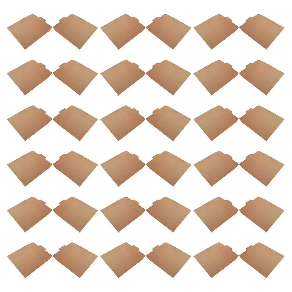 

100 шт. конвертов для открыток и приглашений, самоклеящиеся, из крафт-бумаги, для свадебных приглашений, маленьких карточек, денег