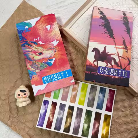 New SuperVision Layered Color Watercolor Pigment 8mL Tube Mineral Raw Material Precipitation Color Artist Art Supplies