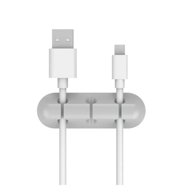 Nnbili Silikon USB Kabel Organizer Kabel wickler Desktop ordentlich Management Clips Kabel halter für Maus Kopfhörer Draht Organizer
