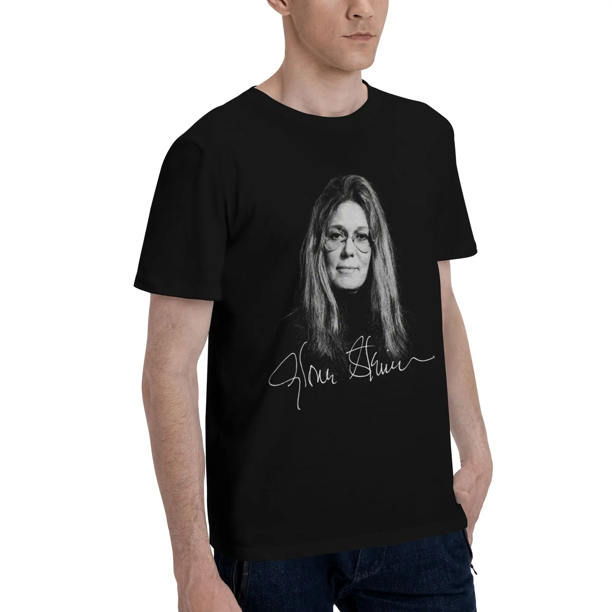 All Seasons RIP Gloria Steinem  T Shirt For Unisex  100% Cotton Tee Shirt Short Sleeve Clothes
