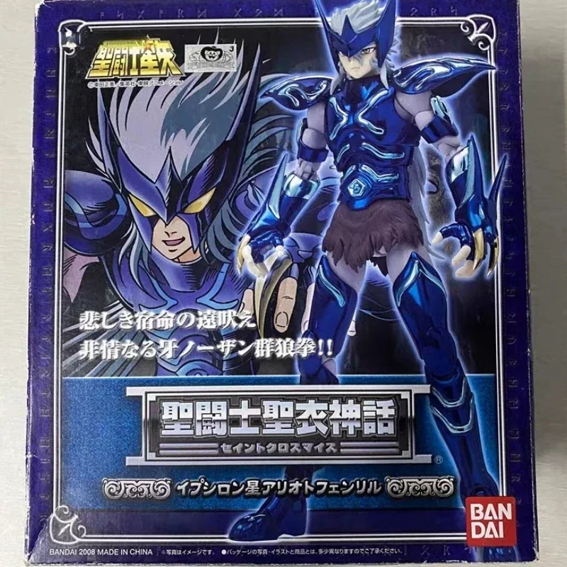 In Stock Bandai Genuine Saint Seiya Saint Cloth Myth Nordic Wolf God Warrior Arios Arctic Wolf Fenrir Action Figure Toy