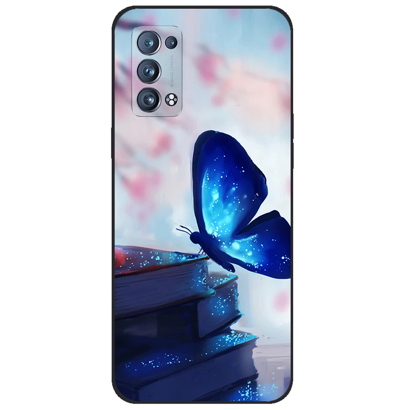 For Oppo Reno 6 Pro 5G CPH2247 Case Silicon Back Cover Phone Case For Oppo Reno 6 Pro 5G 6.55\