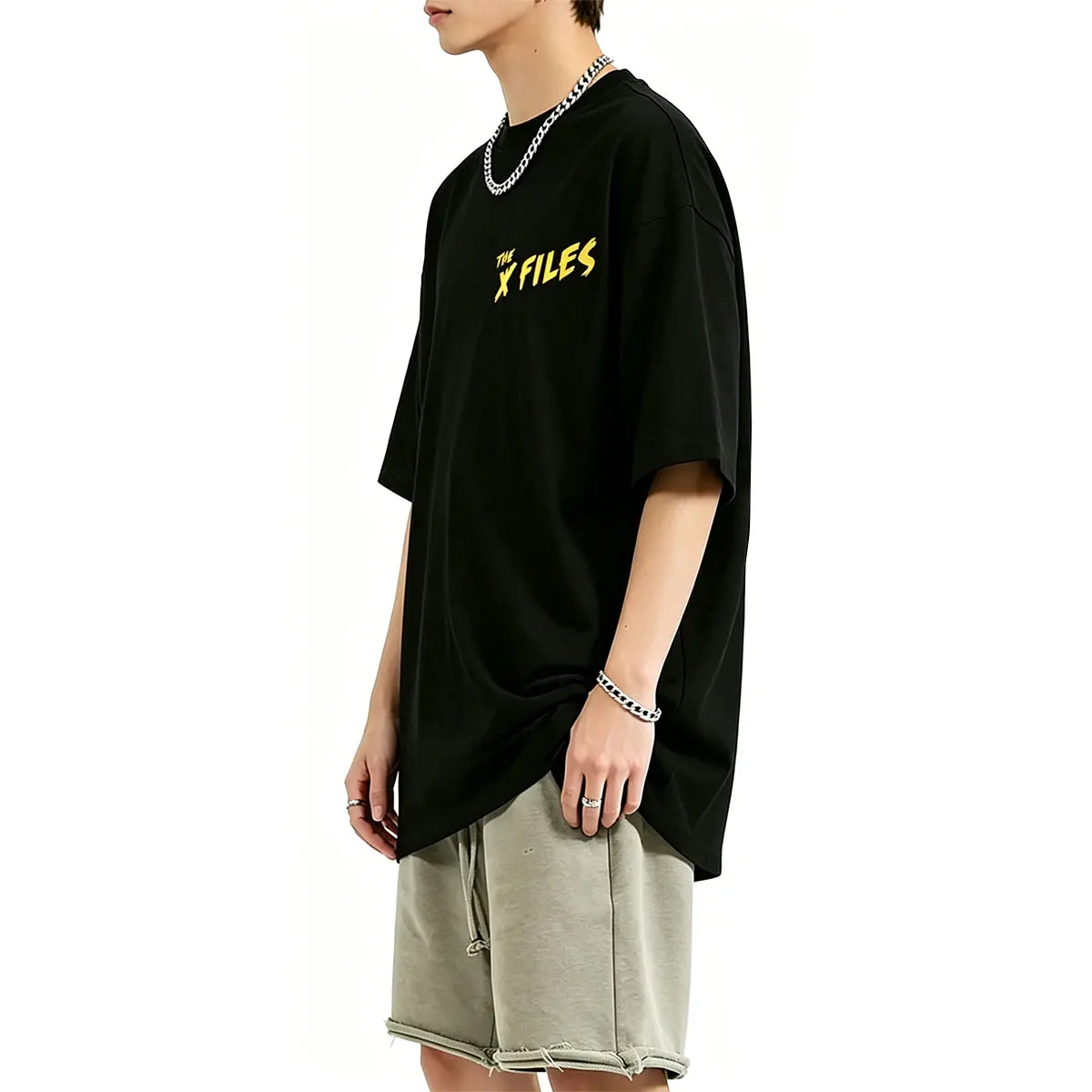 Movie The X Files The Truth Is Out There Graphic T-shirt Men Women Casual Cotton Short Sleeve T Shirt Men's Oversized Streetwear