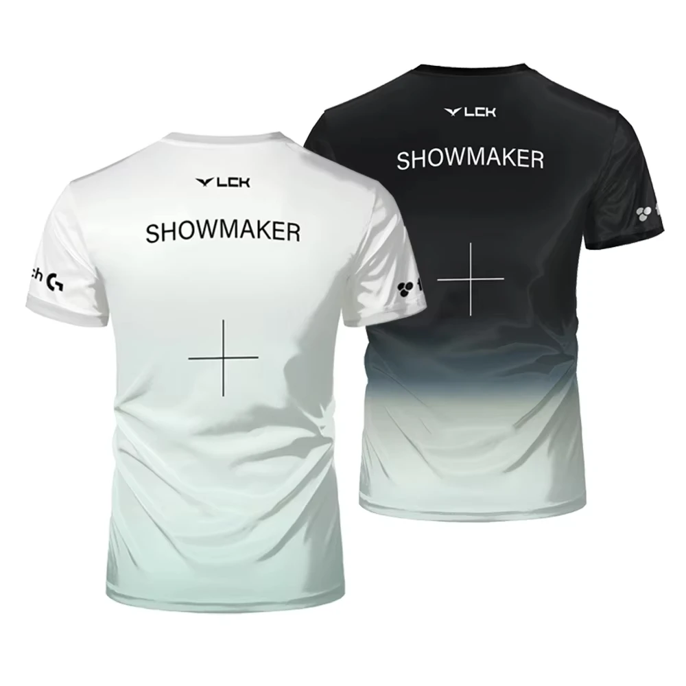 2024 DK Esports Team Uniform T-shirt Cosplay League Of Legends Worlds Jersey T Shirt LOL Showmaker Sports Game Fan Boys Tees