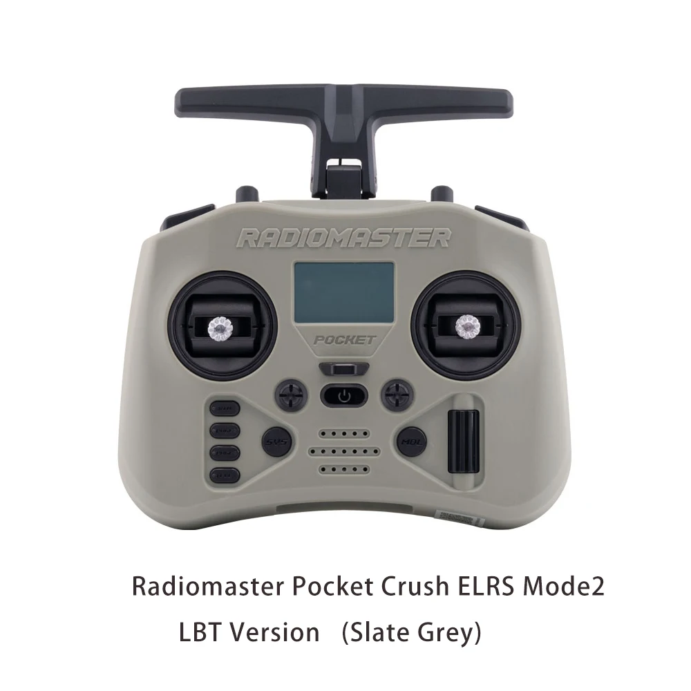 Radiomaster Pocket Crush 2,4 GHz ELRS Hall Gimbal-zender Afstandsbediening Draagbare lichtgewicht opvouwbare antenne