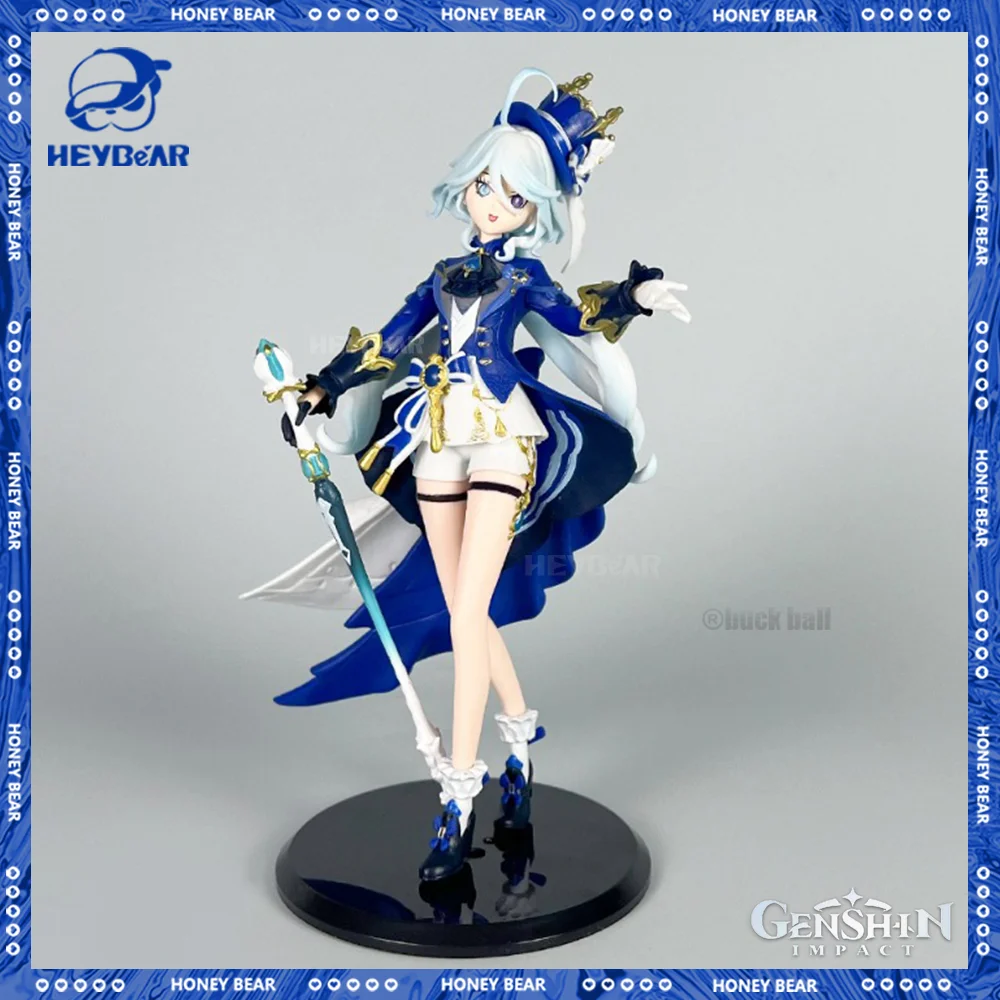 

Genshin Impact Figures Furina Figure Pretty Girl Anime Model Collectible Ornaments Statue Pvc Room Standing Doll Birthday Toys