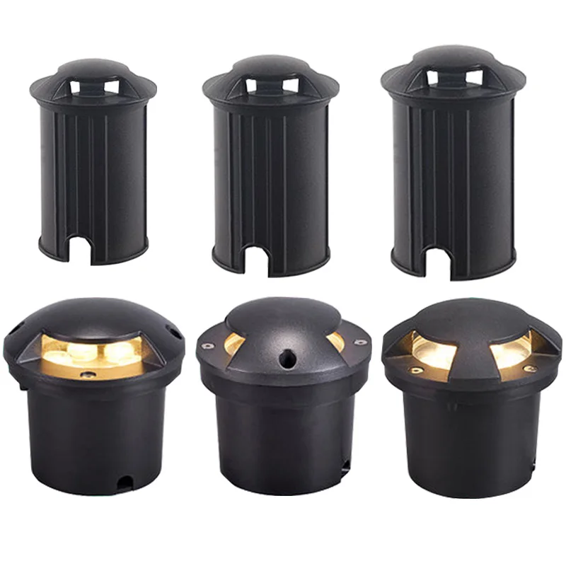 Outdoor Recessed Underground Lamp Floor Landscape Lighting AC85-265V 3W 6W 10W DC12V Waterporrf LED Garden Light IP67 Spotlights