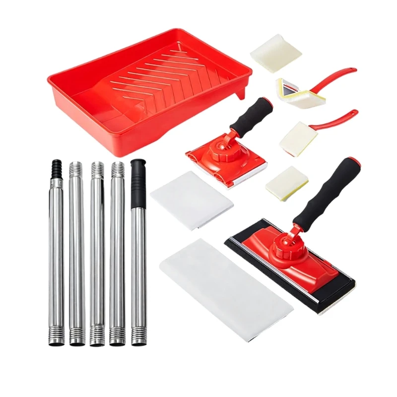 E15A 10 In 1 Painting Equipment Set For Neat Lines And Ceiling Work