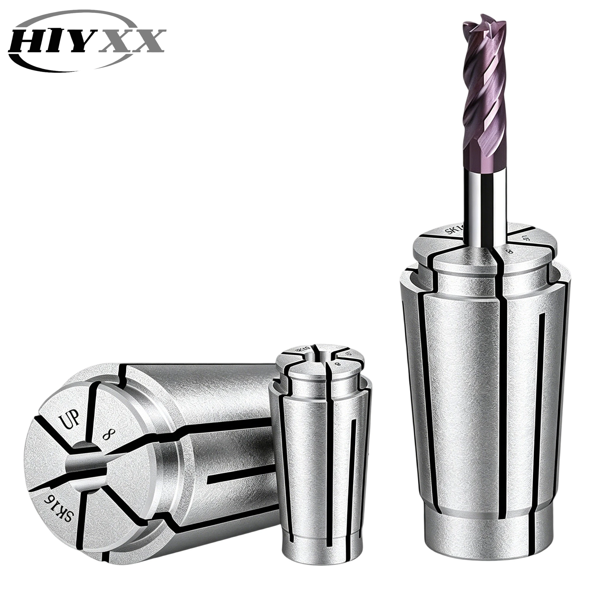 Spring Collet Chuck SK06 SK10 SK13 SK16 SK20 SK25 Compatible BT30 BT40 BT50 HSK63A CNC Milling Machining Center SK Tool Holder