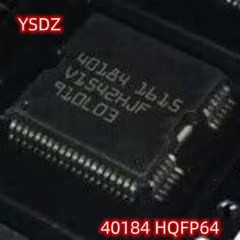 5Pcs Free Shipping 40184 HQFP64 Automotive computer board vulnerable fuel injection IC chip 40184 car ic chips