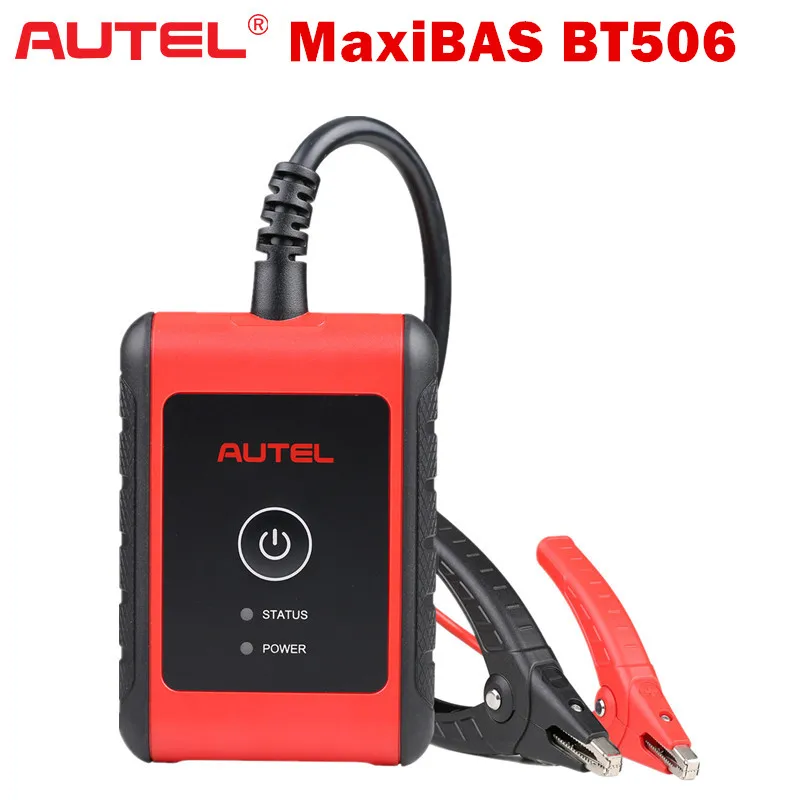 Original Autel MaxiBAS BT506 Auto Battery and Electrical System Analysis Tool Works with Autel MaxiSys Tablet