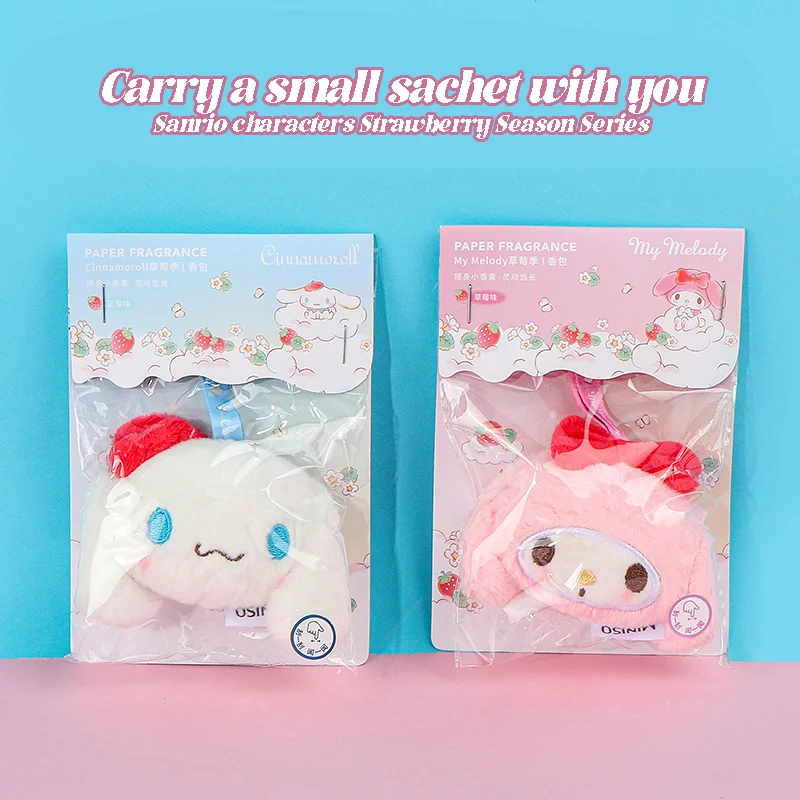 

Melody Strawberry Season Series Portable Sachets Cabinet Deodorizing and Deodorizing Aromatherapy Fragrance Bags and Sachets