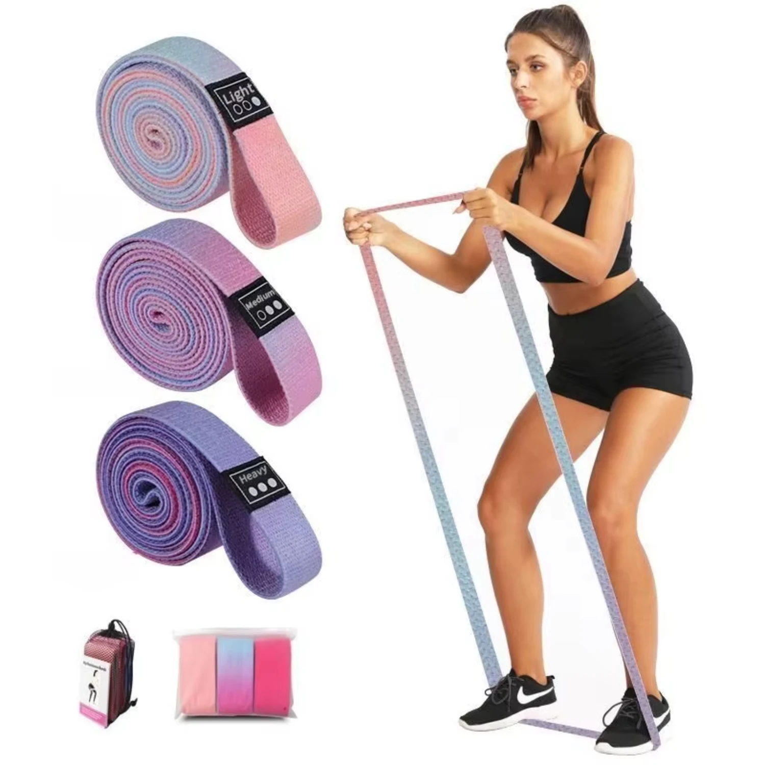 

Resistance Bands Elastic Fitness Band Bodybuilding Sports Exercise Elastics Rope Strap Exercises Room Means Training