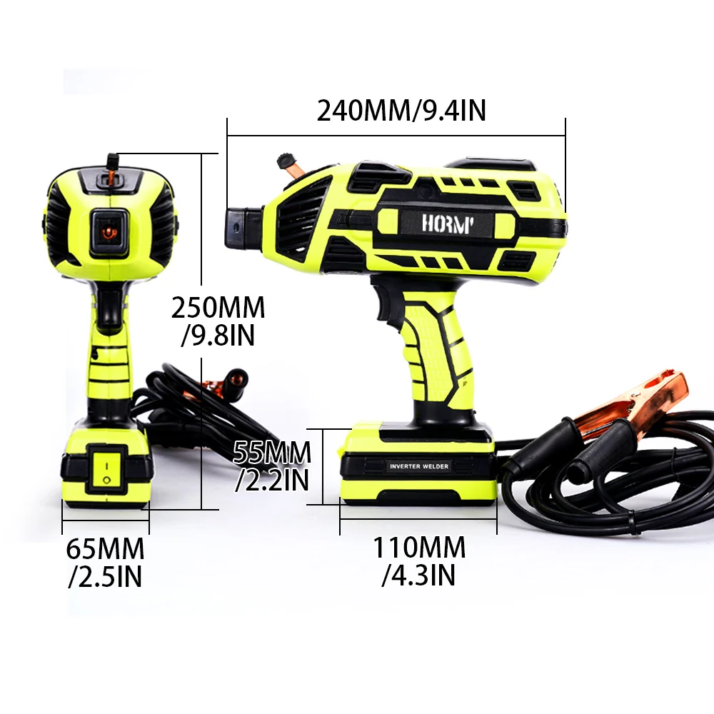 220V 4600W Portable Automatic Electric Welding Machine Handheld Inverter ARC Welder And Mask Steel Brush Home DIY Solderin