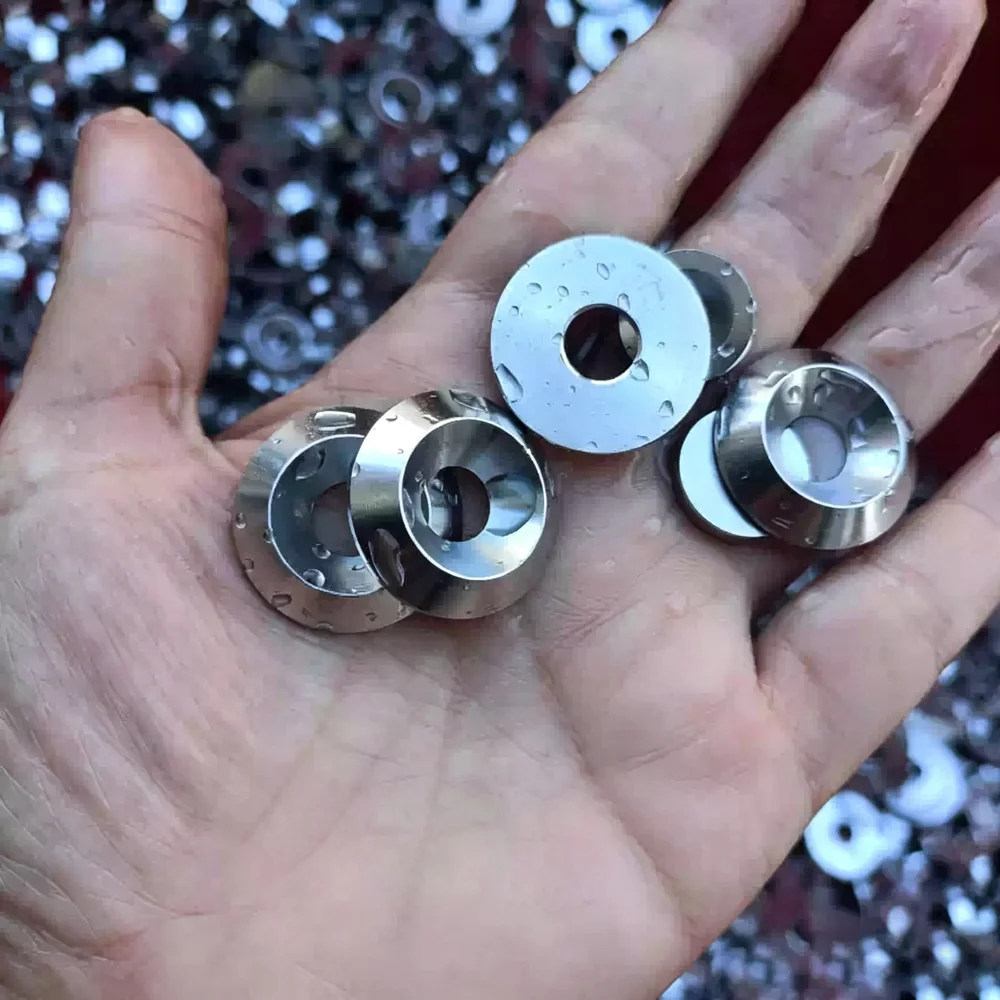 10~100Pcs M3 M4 M5 M6 304 Stainless Steel Fisheye Gasket Countersunk Screw Concave-convex Washer Hollow Cone Decorative Washer