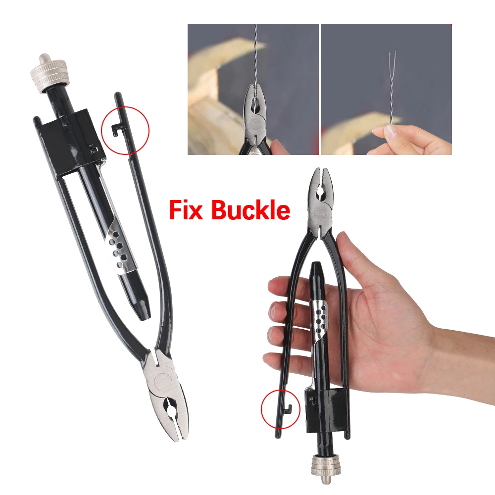 Wire Winding Pliers Tigthen Twisting Tools Hand Repair Kit 6inch 9inch Unidirectional Aircraft Safety Wire Twisting Plier