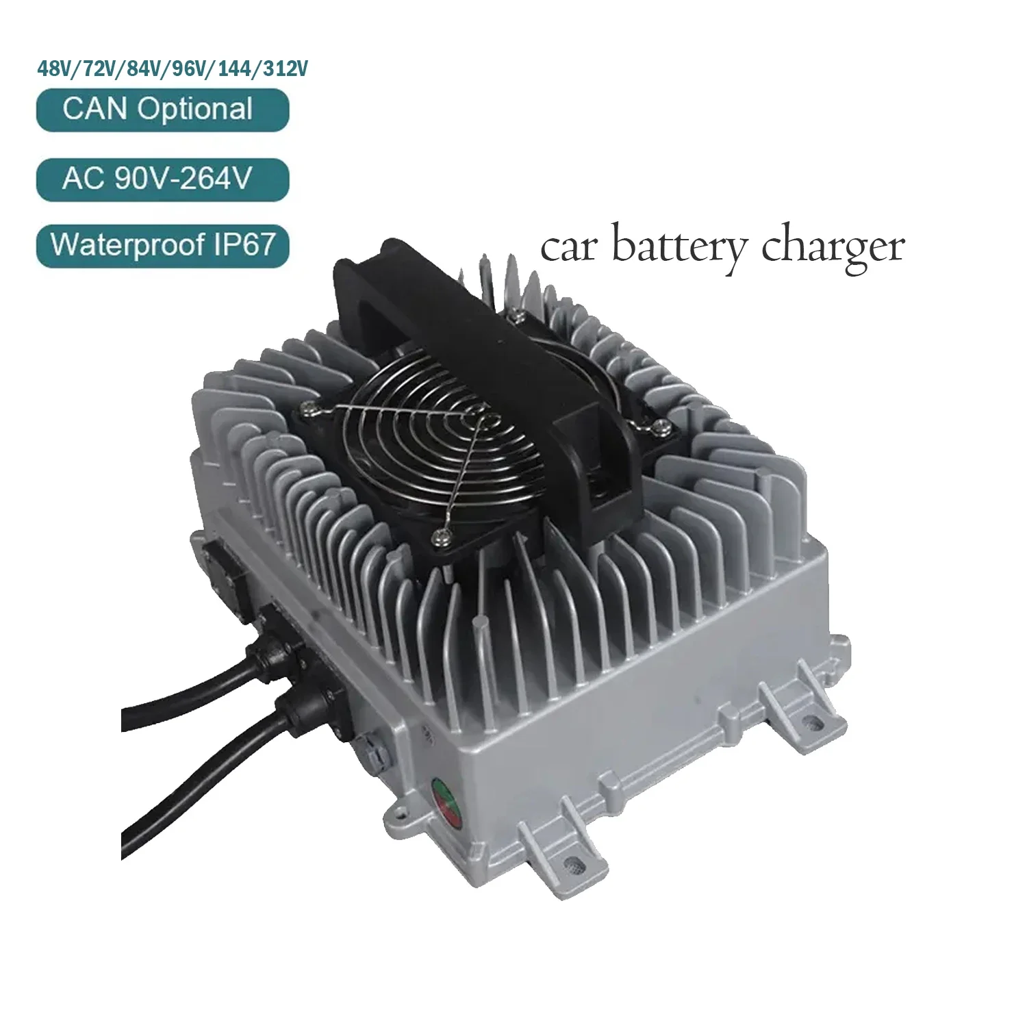 22S 92.4V 26S 94.5V lifepo4 IP67 48V 30A charger 3.3KW ev onboard charger for hybrid car forklift golf cart battery charger