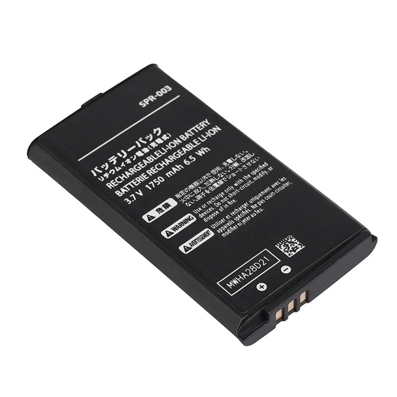 SPR-003 3.7V 1750mah Rechargeable Li-ion Battery Pack for Nintendo 3DS LL/XL 3DSLL 3DSXL New 3DS XL Game Console Batteries