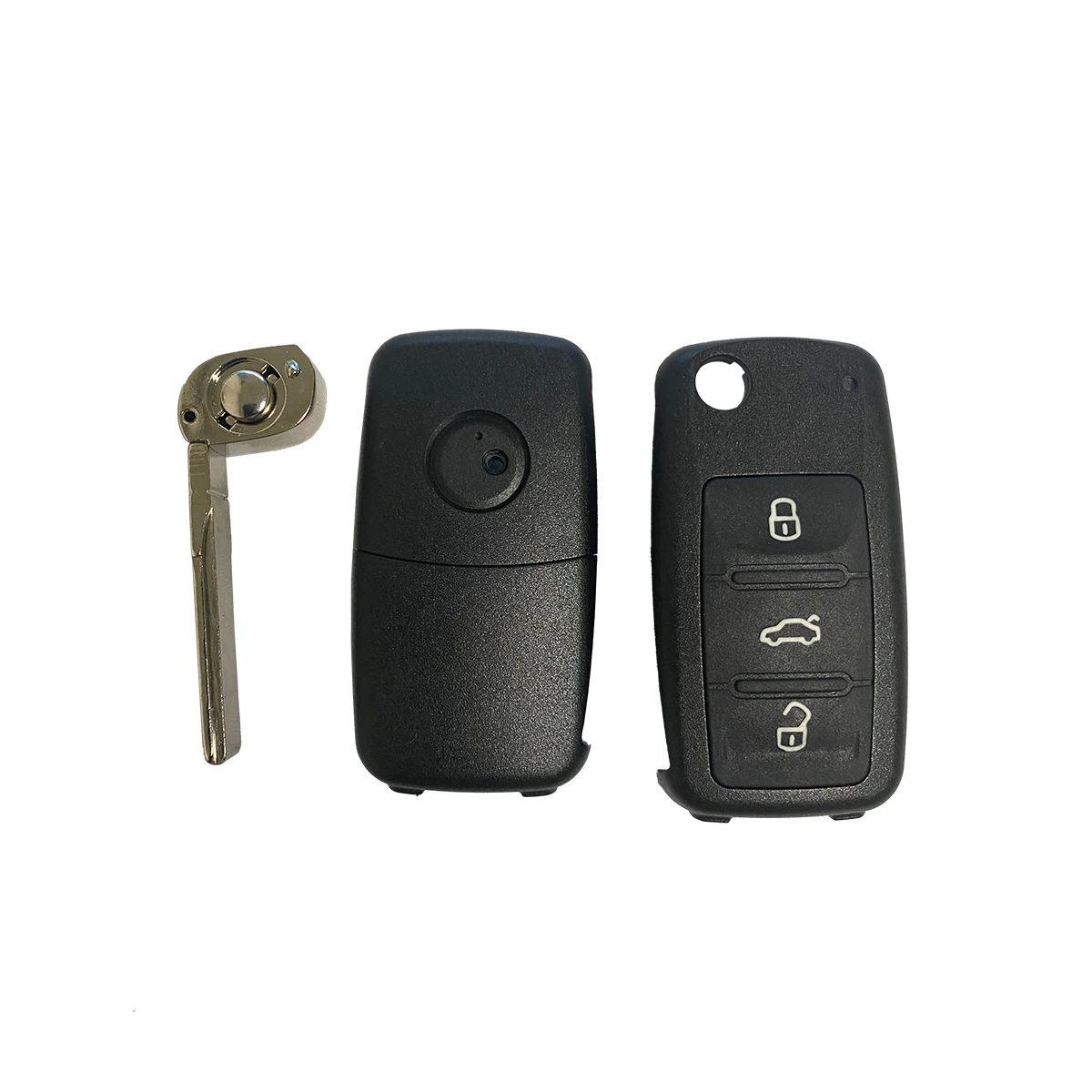 Kunci jarak jauh kunci mobil untuk VW Beetle Golf Passat Jetta 1J0 959 753 AM KEY 2000-2006 kunci Fob 315Mhz ID48