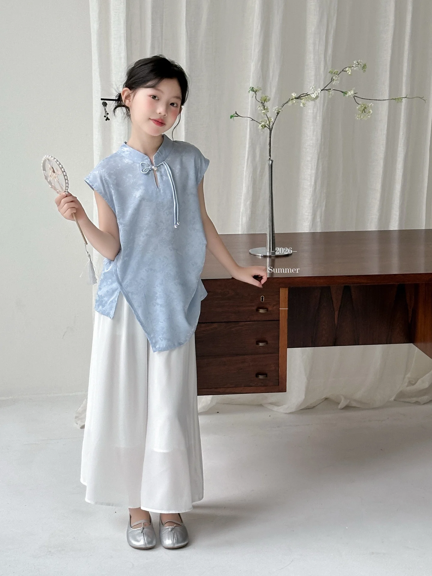 girls-summer-outfit-2026-new-fashionable-children's-clothing-baby-girl's-two-piece-set-cute-traditional-chinese-style-kids'-wear