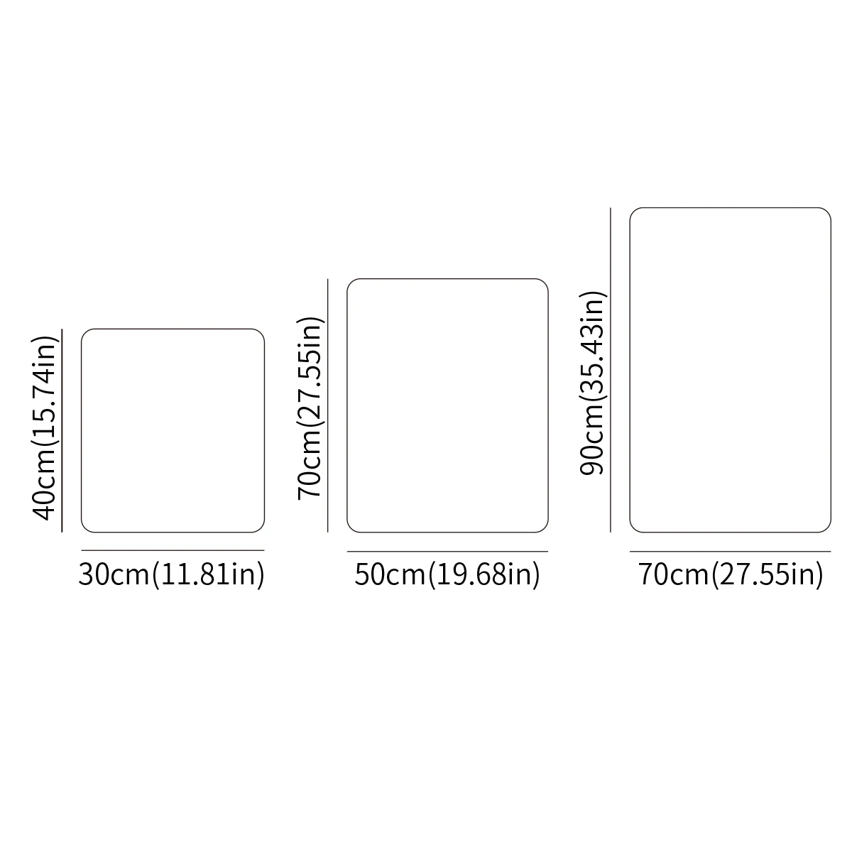 Elinfant 3 حجم لينة البوليستر سجادة لتغيير الحفاض المحمولة حفاضات وسادة تغيير الوسادة طوي الطفل تغيير الوسادة ، الفراش ، غطاء مرتبة