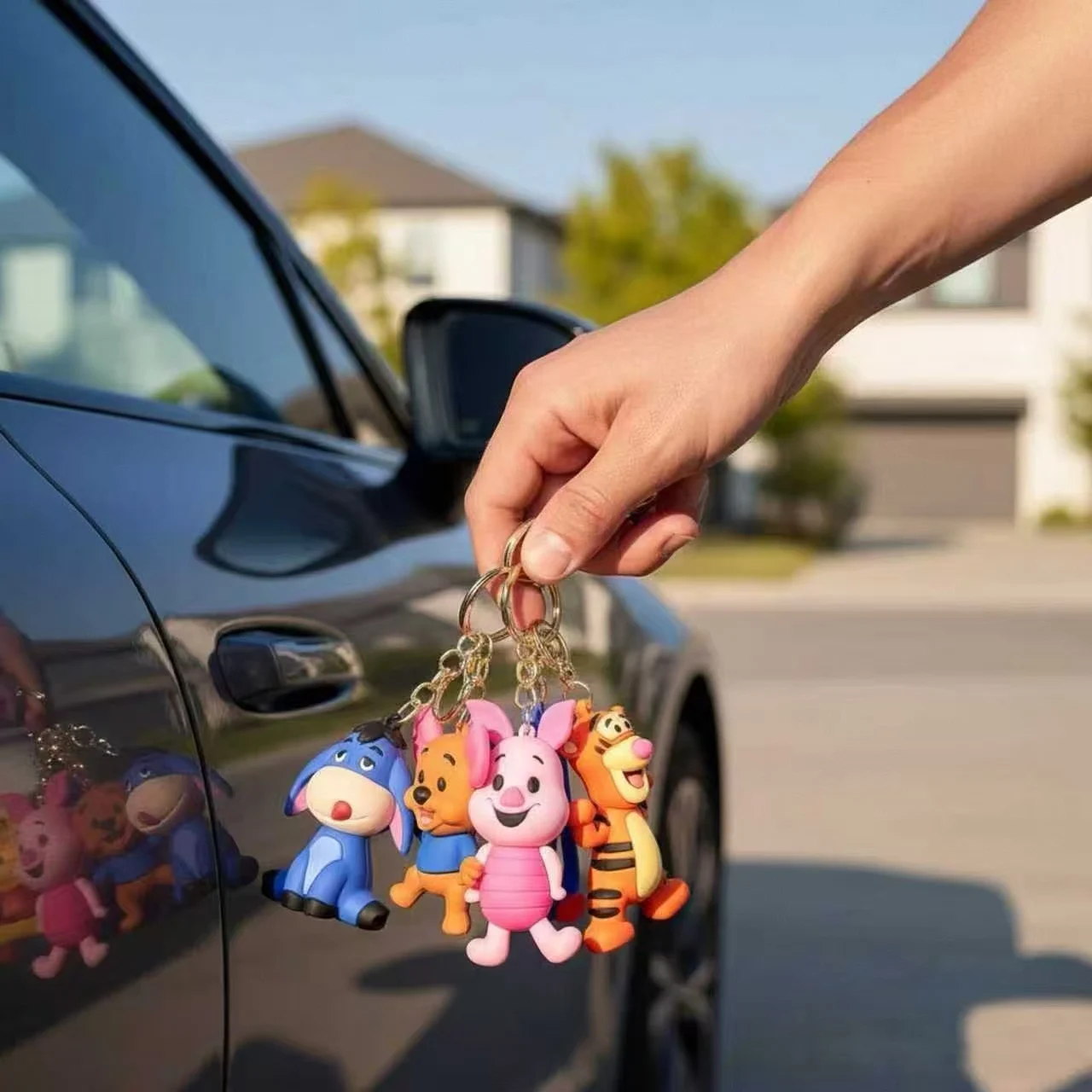 Porte-clés Disney Stitch – Porte-clés mignon Lilo & Stitch, porte-clés Anime durable, parfait pour les accessoires de mode, les cadeaux de fête