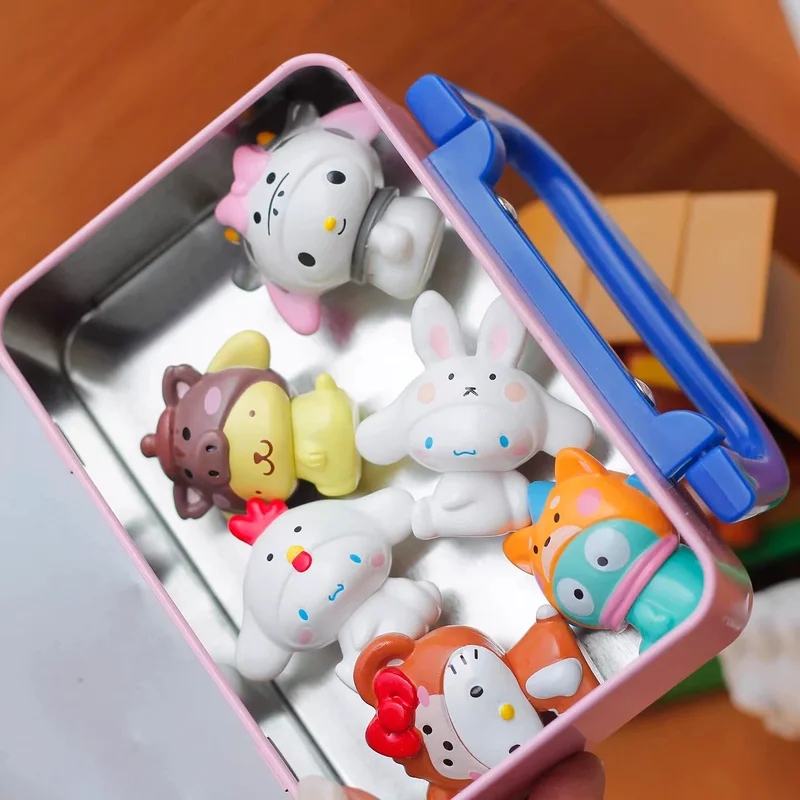 

New In Stock Kt Cat Zodiac Talisman Series Blind Box Figurine Cute Ugly Fish Pudding Dog Doll Ornament New Year Surprise Gift