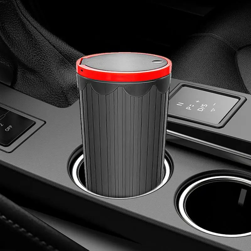 Auto Garbage Can Car Cup Trash Can Waterproof Automotive Garbage Cup Holder Bin Compact Design For RV Rubbish Management