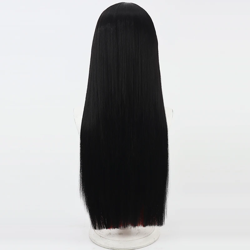 أنيمي الساحرة محاكمة للفتاة السحرية Nikaido Hiro Cos شعر مستعار تأثيري هالوين كرنفال الدعائم الطرف الشعر الاصطناعية + غطاء شعر مستعار