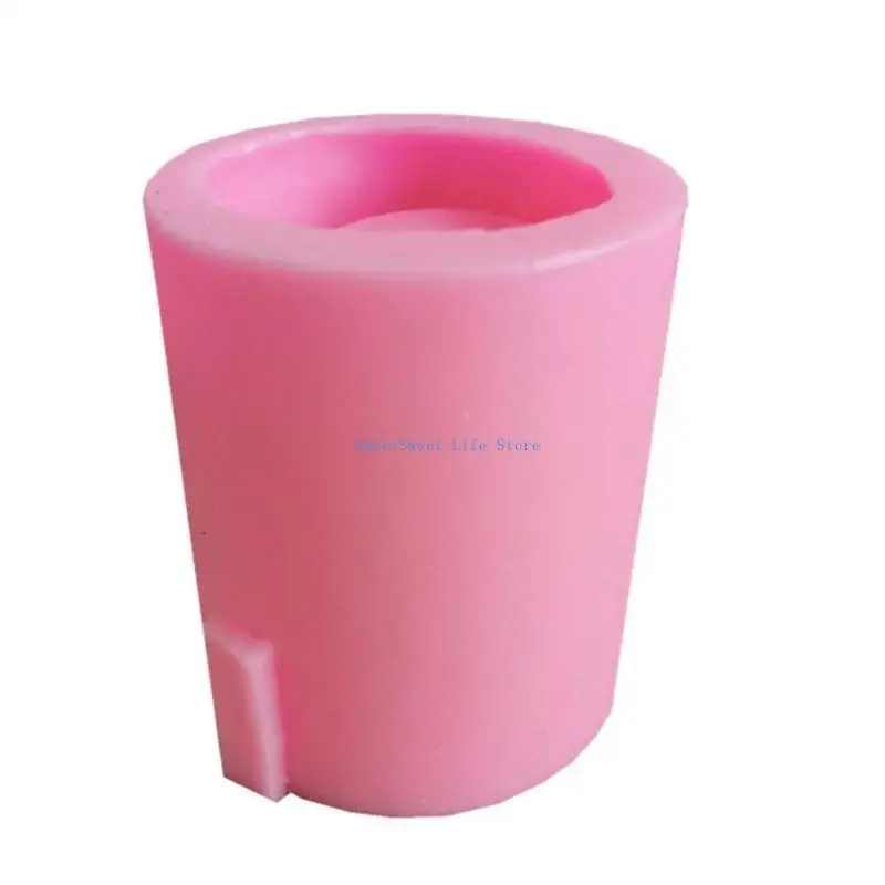 

D5QB Little Bear Succulents Flower Pot Epoxy Resin Mold Plant Vase Silicone Mould DIY Crafts Concrete Clay Casting Tool