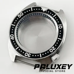 NH35 41mm Mechanical Watch Case Domed Sapphire Glass Tuna Turtle For Modified Abalone NH35 NH36 NH34 NH38 Movement 28.5mm Dial