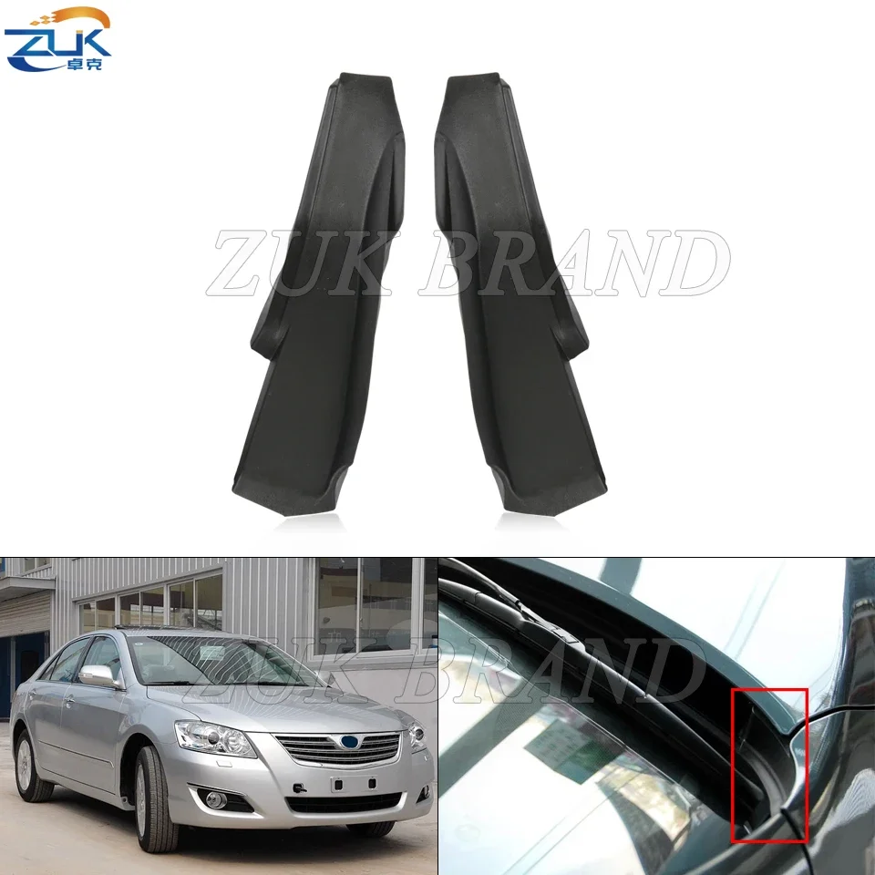 ZUK For Toyota CAMRY 2006 2007 2008 2009 Engine Hood Cowl Lid Bonnet Hinge Cover Windshield Wiper Water Deflector Plate