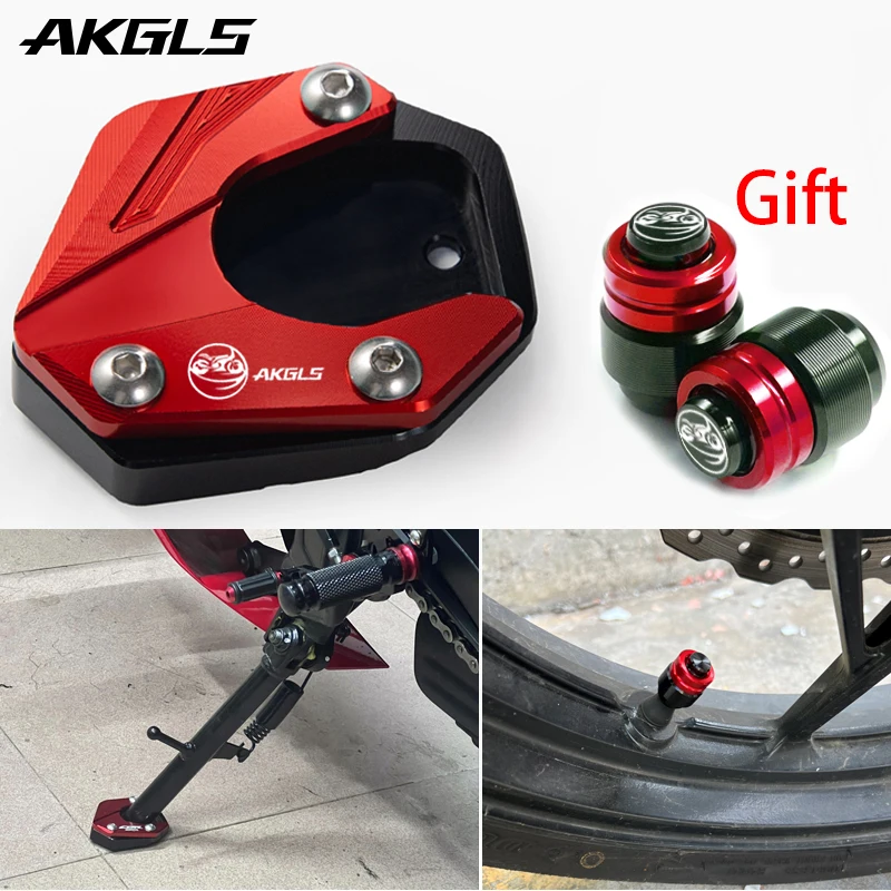 For HONDA CB500X CB650R CB500F CB125R CB300R CB400X CBR650R Accessories Kickstand Foot Pad Side Stand Extension CB 500X CB 650R