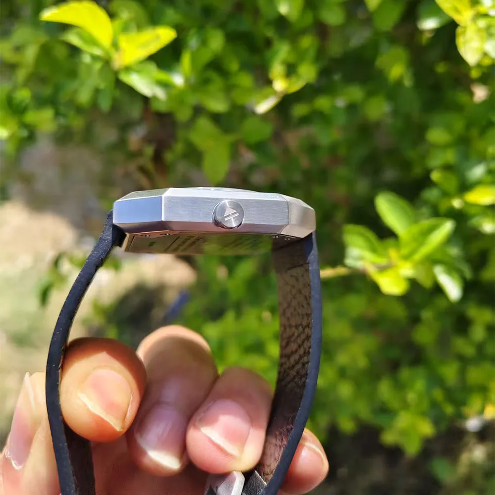 Genuine German SKU One Hand Watch Minimalist Bauhaus Design Sterile Dial Fashion Couple Watch