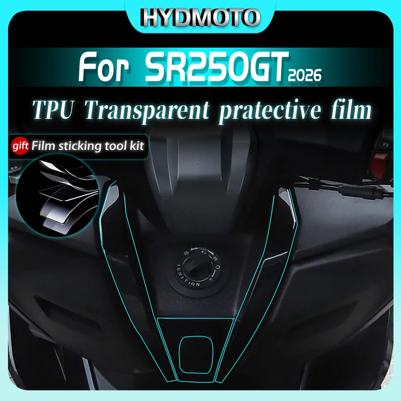 For VOGE SR250GT 2026 Complete Set Of Invisible Car Cover Film Anti Scratch Protection Sticker For The Body Modified Accessories
