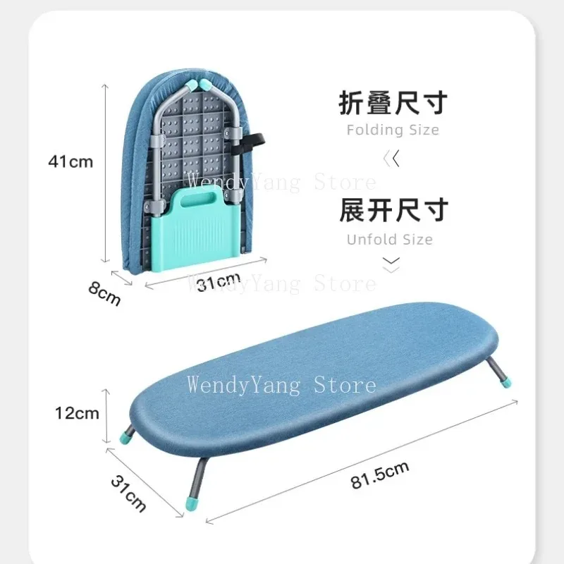 New Hot Sale Mini Ironing Board Foldable Desktop Ironing Board Multifunctional Ironing Board Stand for Home and Travel Use