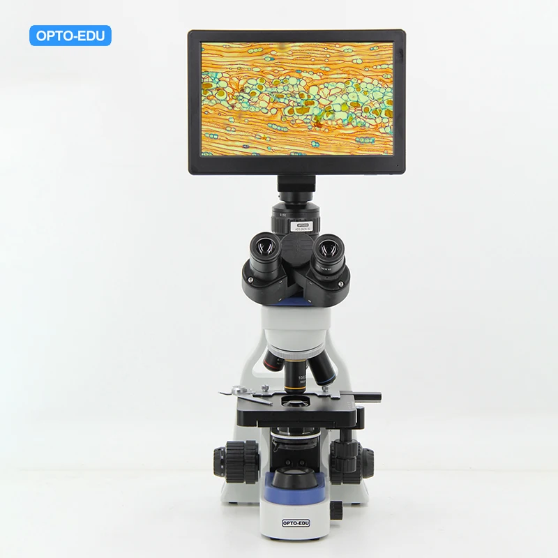 

OPTO-EDU A33.0913 USB Trinocular HD CCD Biological Digital Microscope Lcd