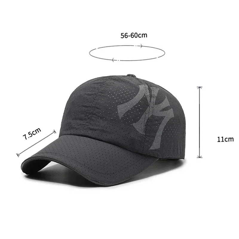 Casual Quick Drying Sunshade for MY Baseball Cap Men Women Cotton Adjustable Four Seasons Outdoor Running Street Duck Tongue Hat