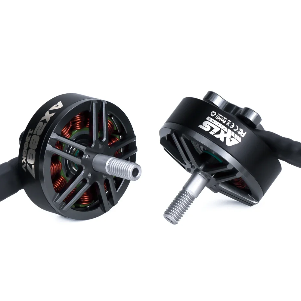 UniFlyAxisFlying AX2807 Motor 4-6S 1300KV Brushless Motor For FPV Freestyle 7inch Long Range LR7 Model FPV Quadcopter Diy