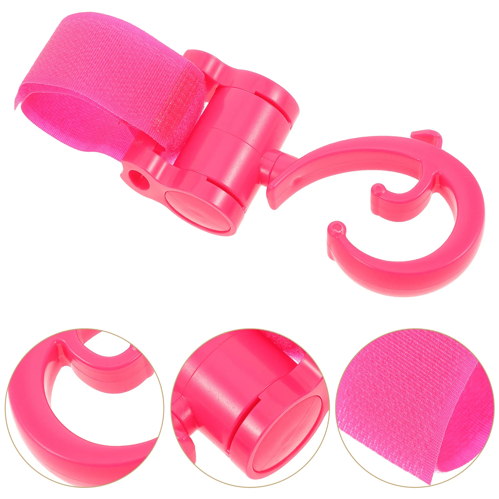 Clipes para carrinho de fraldas, prendedor de fita, forte capacidade de carga, compatibilidade versátil, acessórios para carrinho