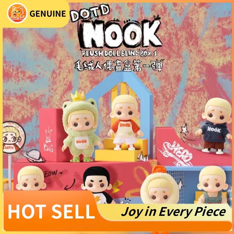 

Genuine New Nook Blind Box Series Ootd Cute Plush Fantasy Girls Gift Collectible Mystery Box Action Figure Surprise Trendy Toys
