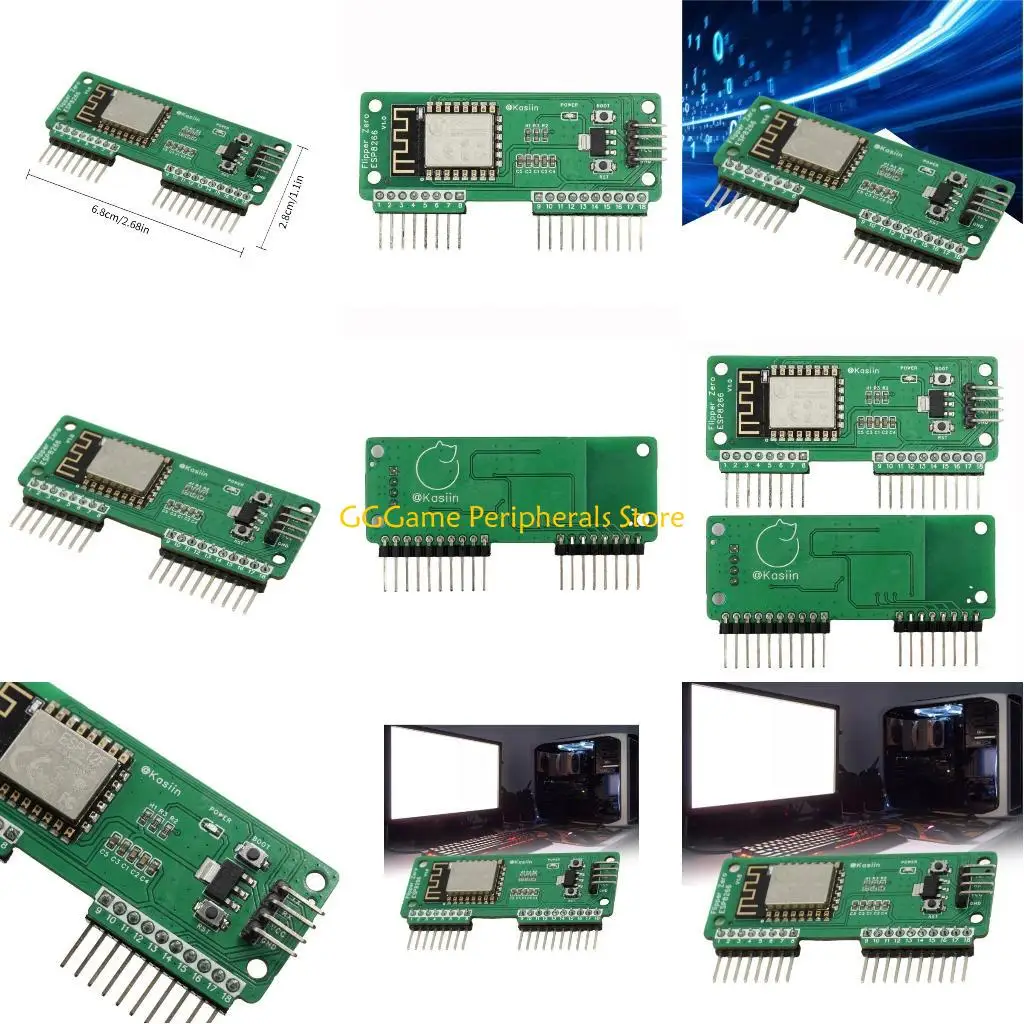 

U55B Deauther ESP8266 Module Development Board for Wireless Networking Testing